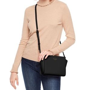 BRAND NEW Kate Spade Grand Street Hayden Crossbody Purse Black